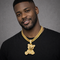 Iced Gold Teddy Bear Pendant – Miami Cuban Link Chain Blaqduck Brand